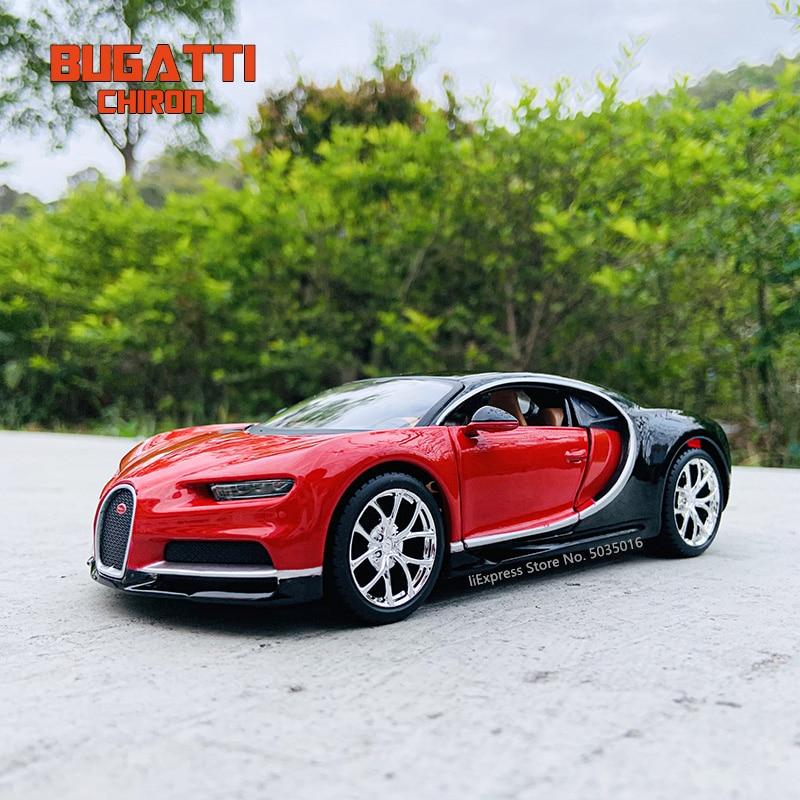 ミニカー 車モデルブガッティシロン 1:24 赤 合金 装飾 工芸品 ミニカー 車モデルブガッティシロン 1:24 赤 合金 装飾 工芸品
