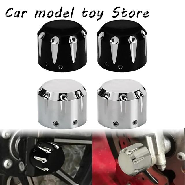 並行輸入品】ハーレー バイク CNC フロントアクスルナット カバー