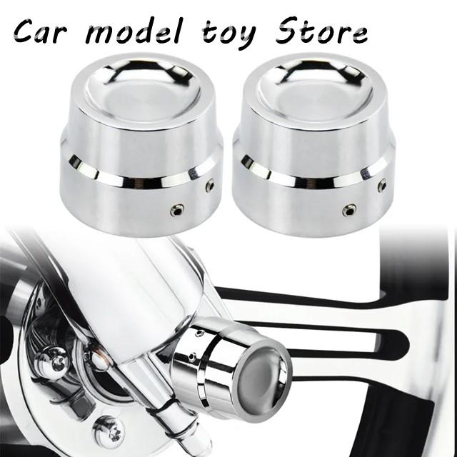 並行輸入品】ハーレー バイク CNC フロントアクスルナット カバー