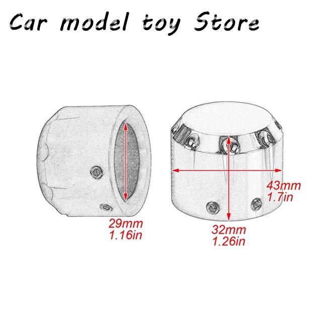 並行輸入品】ハーレー バイク CNC フロントアクスルナット カバー