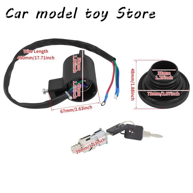 【並行輸入品】ハーレー  スポーツスター XL883 ロードスター 1995-2003 キー オイル燃料ガス キャップ タンク カバー黒/クロムバ_5