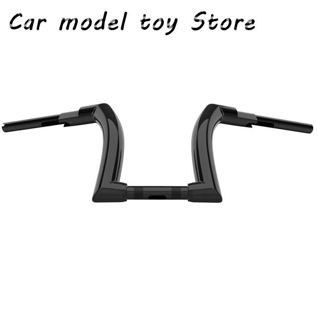 並行輸入品】ハーレー バイク 12 14 16 インチハンドル バー黒/クロム