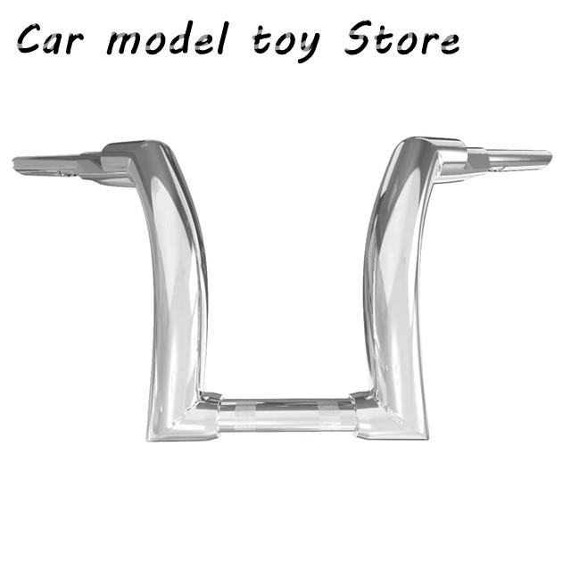 並行輸入品】ハーレー バイク 12 14 16 インチハンドル バー黒/クロム