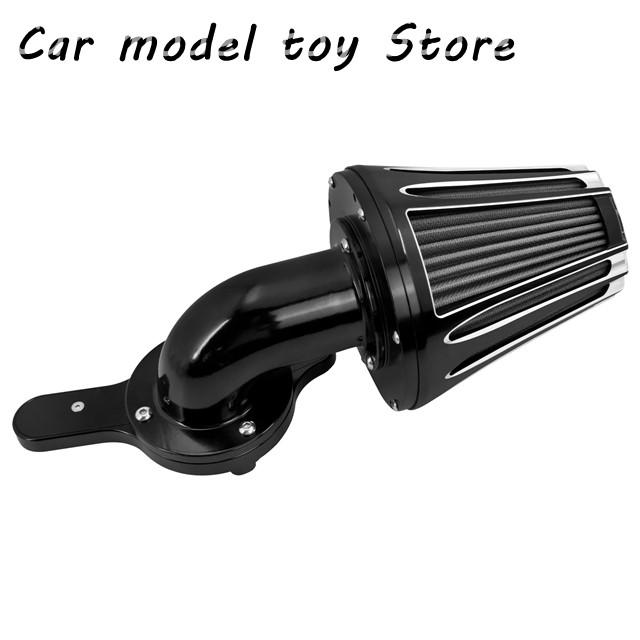 【並行輸入品】ハーレー バイクエアクリーナーエア フィルター システム黒 ソフテイル ツーリング ロード キング ストリート エレクトラグライド_3