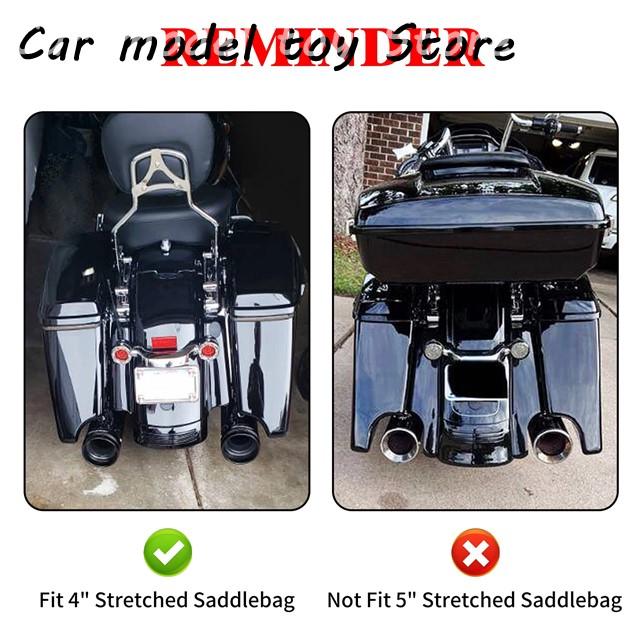 【並行輸入品】ハーレー  バイク延長袋挿入物 4 インチ ツーリングロードエレクトラグライド限 FLHR FLHX 2014-2021 サドルバッ_3