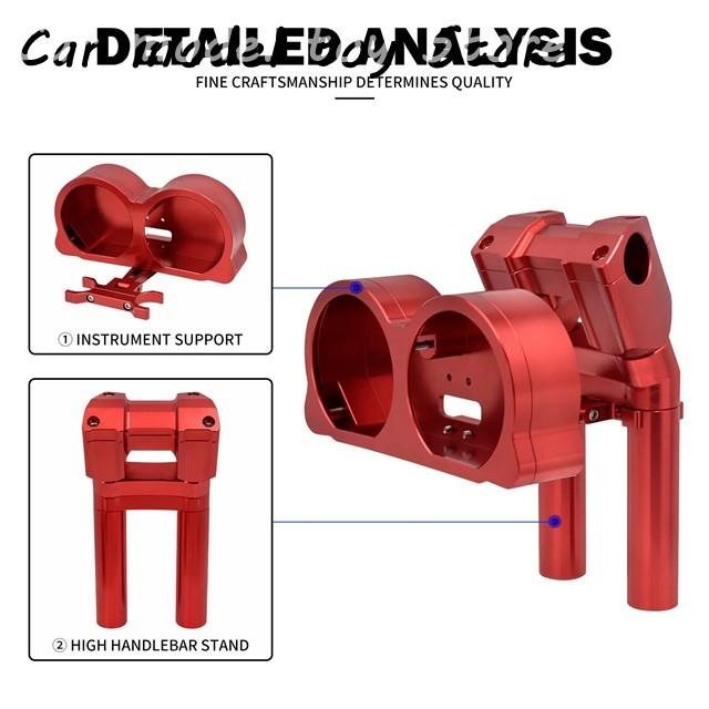 【並行輸入品】ハーレー バイクハンドルバー上クランプ サポート器械制御ブラケットツーリングロードグライドスペシャル FLTRX 限 2015-2_3