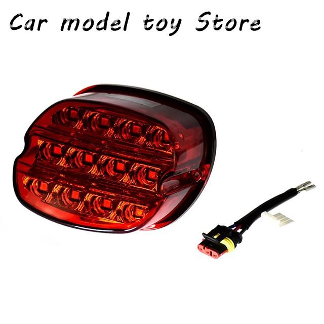 【並行輸入品】ハーレー  バイク LED サドルバッグキャリアウィンカーリアブレーキテール翼ランプツーリングエレクトラストリートグライドの画像