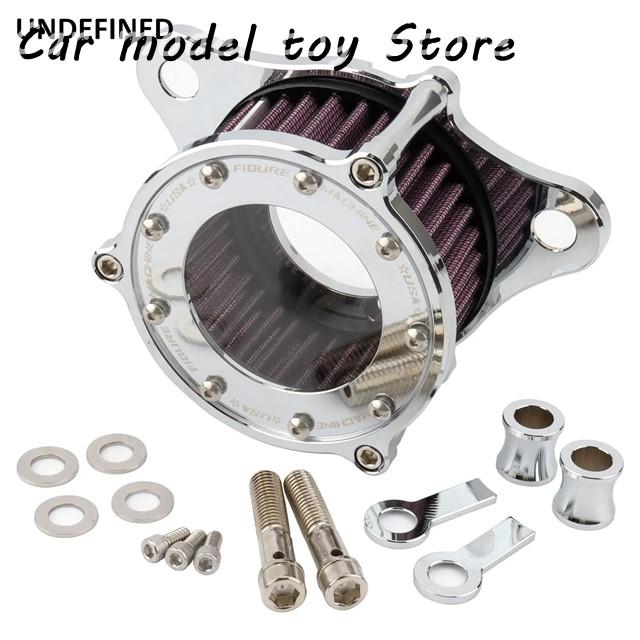 【並行輸入品】ハーレー  バイクエア清浄器インテークフィルター システム CNC クロム スポーツスター XL883 XL1200 アイアン 88_1
