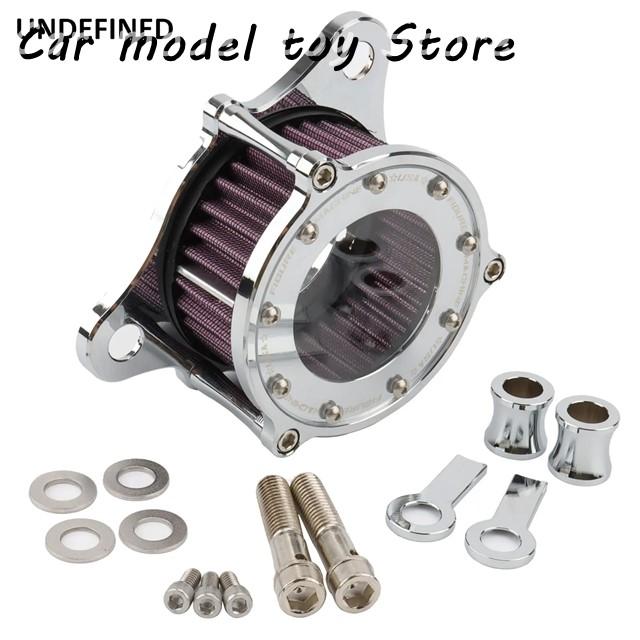 【並行輸入品】ハーレー  バイクエア清浄器インテークフィルター システム CNC クロム スポーツスター XL883 XL1200 アイアン 88_2