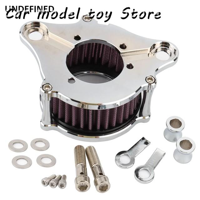 【並行輸入品】ハーレー  バイクエア清浄器インテークフィルター システム CNC クロム スポーツスター XL883 XL1200 アイアン 88_4