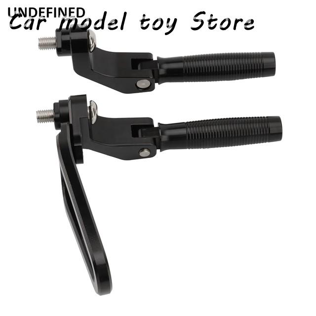 【並行輸入品】BMW バイクリア助手席フットペグ R18 R 18 レトロペダルサポートダート台クランプ黒ブラケット_3