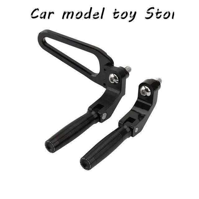 【並行輸入品】BMW バイクリア助手席フットペグ R18 R 18 レトロペダルサポートダート台クランプ黒ブラケット_4