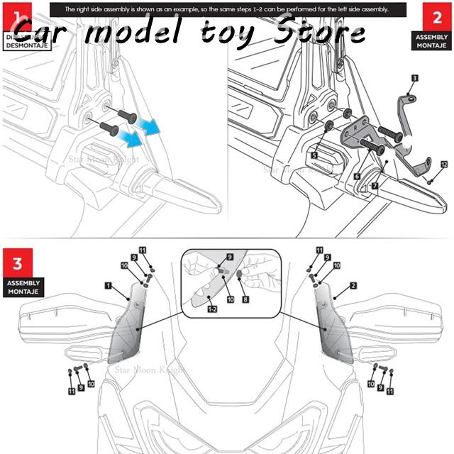 【並行輸入品】ホンダ   CRF 1100 L アフリカ ツイン CRF1100L アドベンチャー スポーツ 2020年-2023年バイク アクセ_5