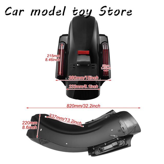 【並行輸入品】ハーレー バイク リアフェンダーシステム LED フェイシアライト ツーリング用 ELECTRA STREET GLIDE FL_4