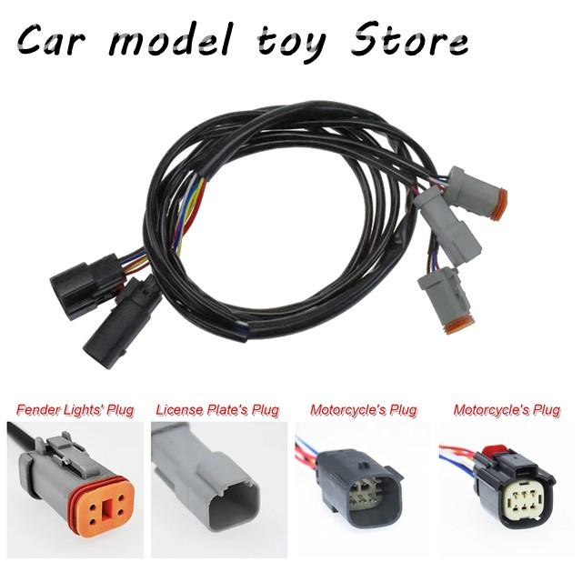 【並行輸入品】ハーレー LED CVOスタイルリアフェンダーシステムエクステンションフェイシアセット ツーリング用 ELECTRA ROAD_3