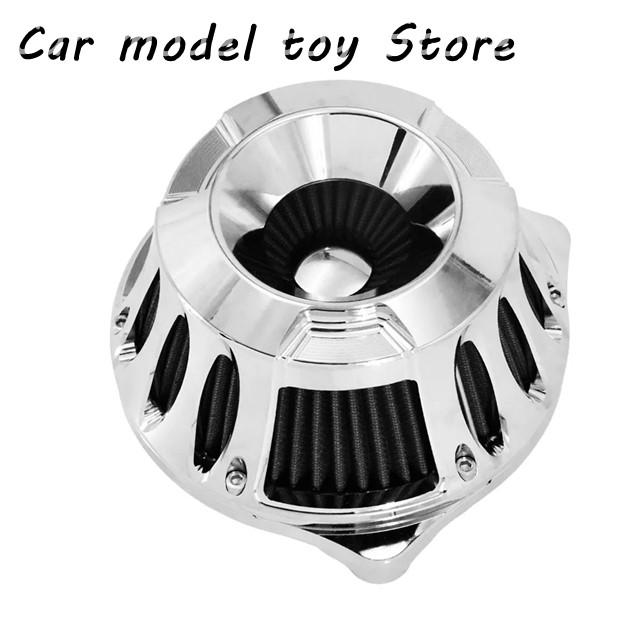 【並行輸入品】ハーレー  バイクエアークリーナーグレーインテークエアフィルター スポーツスターXL 1200 883 2004年式以上ツーリングF_4