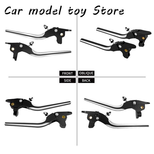 【並行輸入品】ハーレー   ツーリング用 CNC 調整可能ハンドレバー エレクトラ ストリートグライド ロードキング FLTRX リミテッド 17 | ブランド登録なし | 01