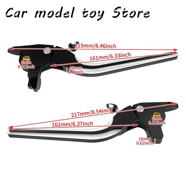 【並行輸入品】ハーレー   ツーリング用 CNC 調整可能ハンドレバー エレクトラ ストリートグライド ロードキング FLTRX リミテッド 17 | ブランド登録なし | 05