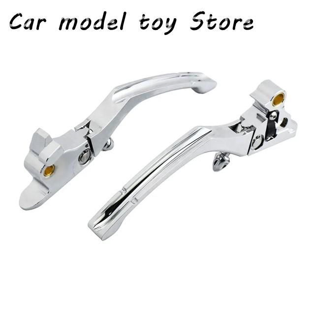 並行輸入品】ハーレー バイク 2PCS 調整可能 CNC ブレーキレバー