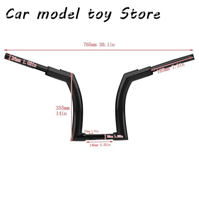 並行輸入品】ハーレー バイク 12 14 16 ハンドルバー 1.25 クランプ Z