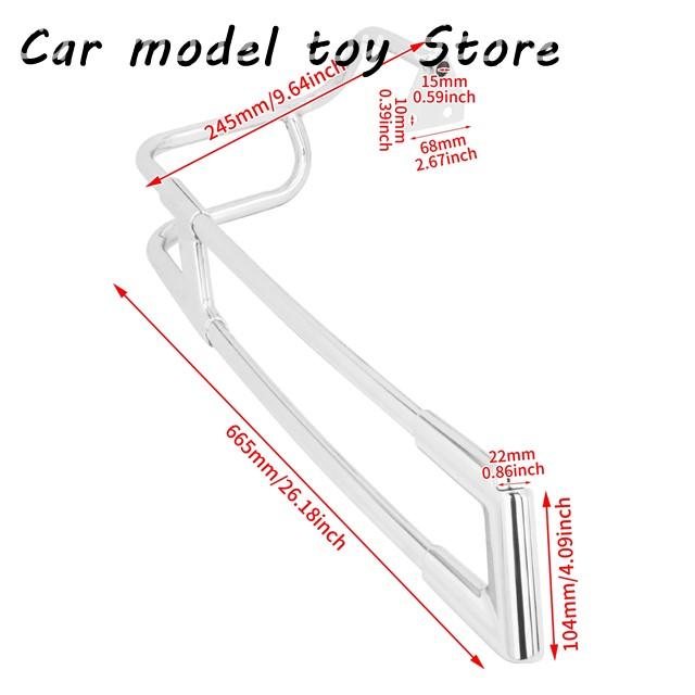 【並行輸入品】ハーレー バイク用リアサドルバッグガードレールサポートブラケット 用ツーリングエレクトラグライドFLHT FLHRXSリミテッド2_5