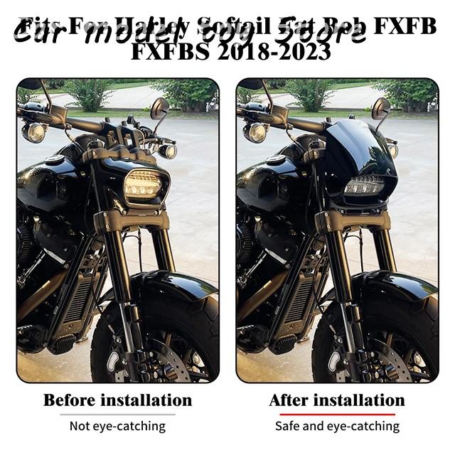 並行輸入品】ハーレー バイクヘッドライト フロントカウル ヘッド