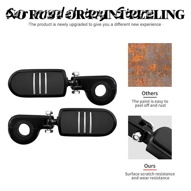 ブランド登録なし - 【並行輸入品】ハーレー  汎用 32MM 発動機かばい立て 衝突赤ちょうちん ペグ マウント フットペグ フットレスト  運動競技はやりっ子 ツーリング
