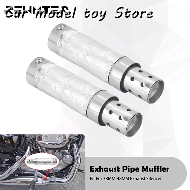 並行輸入品】ハーレー バイク 38-48MM 静バッフルマフラーマフラー消音