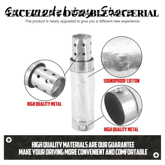 並行輸入品】ハーレー バイク 38-48MM 静バッフルマフラーマフラー消音
