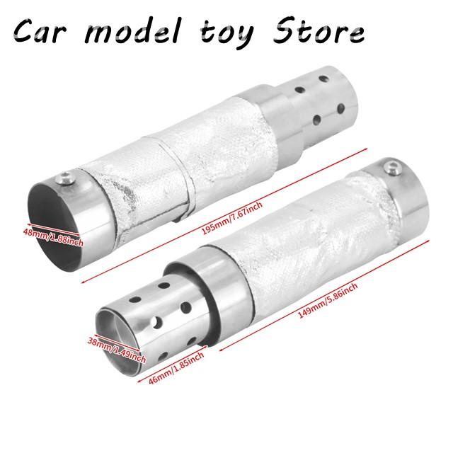 並行輸入品】ハーレー バイク 38-48MM 静バッフルマフラーマフラー消音