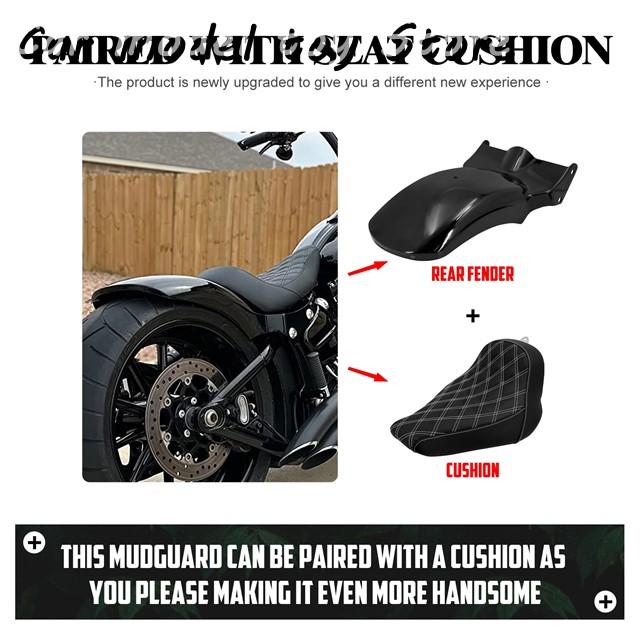 ハーレーダビッドソン用リヤフェンダーソフテイル 並行輸入品】ハーレー バイク用リアショートフェンダーマッドよけ