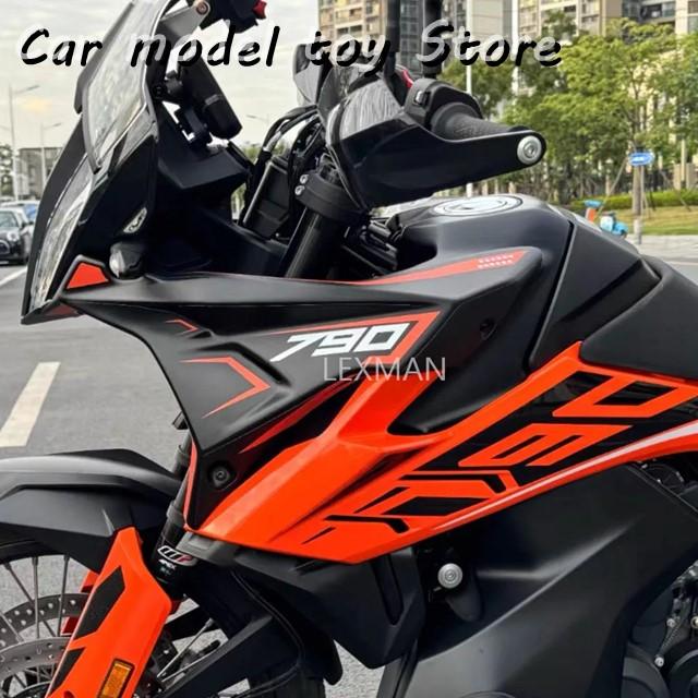 【並行輸入品】 バイク用サイドパネルカバー フェアリング フロントウインドデフレクター ウィンドスクリーンプレートキット 790 890 ADV ADVENTURE R S 2022年_1