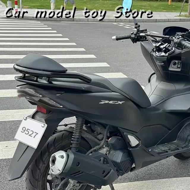 【並行輸入品】ホンダ   PCX160 PCX 160用 新型バイク ブラック リア シート テールストック バックレスト バックレスト クッショの画像