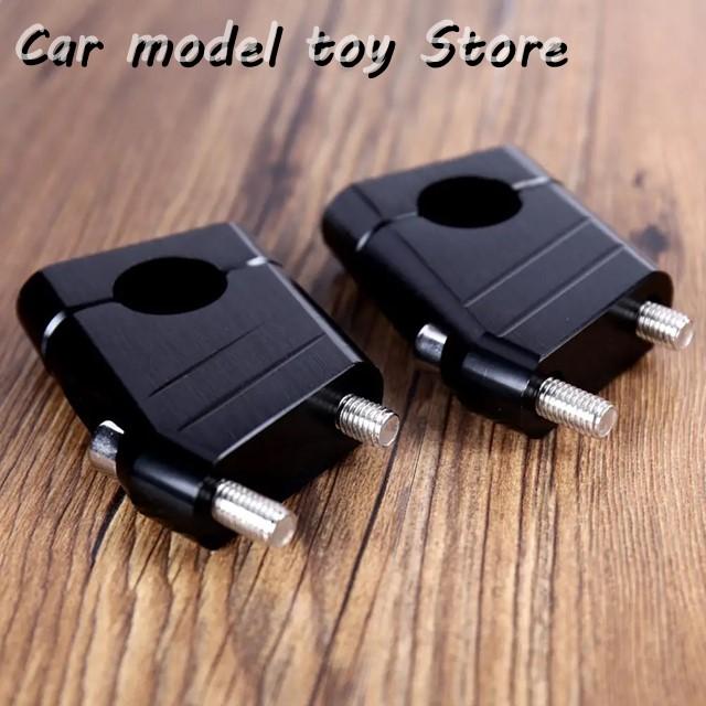 ブランド登録なし - 【並行輸入品】 黒いこと 7/8in 22MM ハンドルバーライザー クランプ テーパーフィット 汎用自動二輪車 自動二輪車用