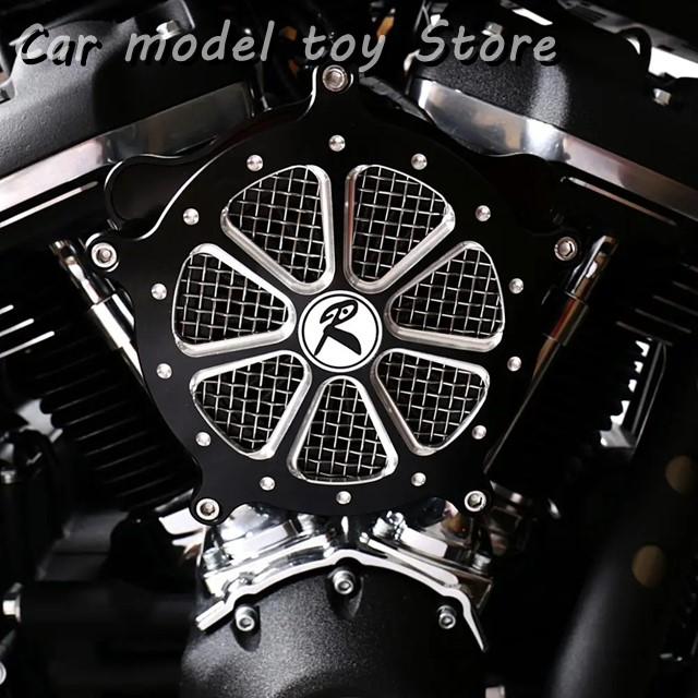 【並行輸入品】ハーレー  ストリートボブFXBB 2018-2019年モデル用 シャローカットアルミエアクリーナーキット_1