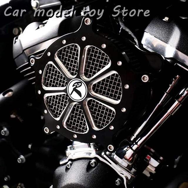 【並行輸入品】ハーレー  ストリートボブFXBB 2018-2019年モデル用 シャローカットアルミエアクリーナーキット_2