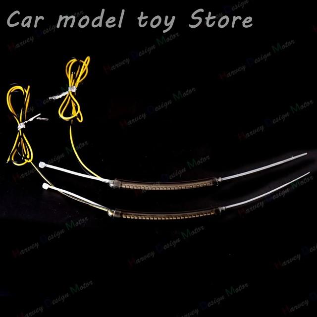 【並行輸入品】ハーレー LED グリーン 39MM-41MM フォークウィンカー＆スモークレンズ ツーリング 883 1200 48 全モデル_5