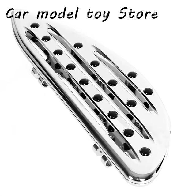 【並行輸入品】ハーレー ツーリングストリートグライドロードキングソフテイルモデル用 ブラックビレットアルミニウムフロントシャローカットフロアボー_4