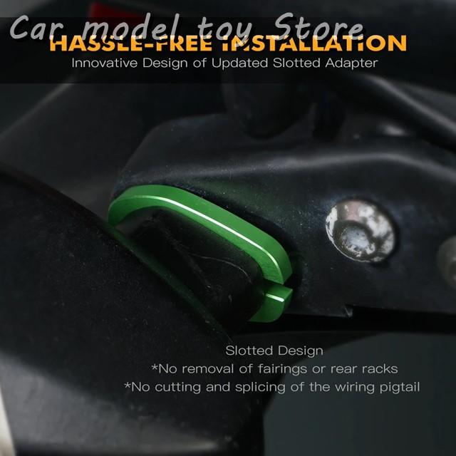 ブランド登録なし - 【並行輸入品】カワサキ  4個仕かける  KLR650 KLR 650 2008年-2018年 2009年 2010年 2011年 自動二輪車用スペーサ