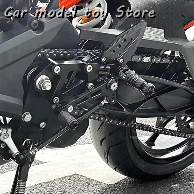 【並行輸入品】KTM レーシングバイク用 調整式フットレスト フットペグ ペダル リヤセット フットレスト フットペグ キット シフトレバー
