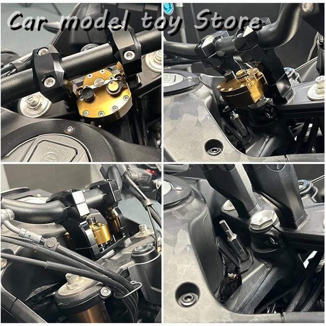 【並行輸入品】 CFMOTO 450MT ステアリングダンパーバイクステアリング安定装置クランプ衝撃吸収材制御キット CFMOTO 450 MT 2024_1
