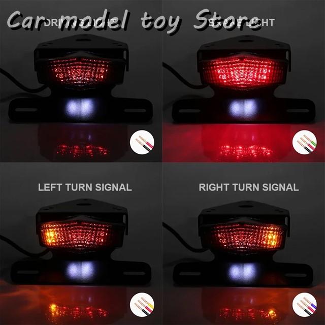 【並行輸入品】 本田 CRF250L/RALLY 2013-2020 CRF250RL バイクテール整頓れいたフェンダーエリミネーターナンバー プレート ホールダー LED 自動点滅装置ブレ_5