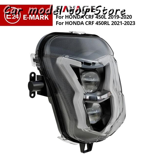 【並行輸入品】ホンダ  CRF450L CRF450RL 2019-2024ダートバイクバイクヘッドライトランプアセンブリヘッドランプCRF 45の画像
