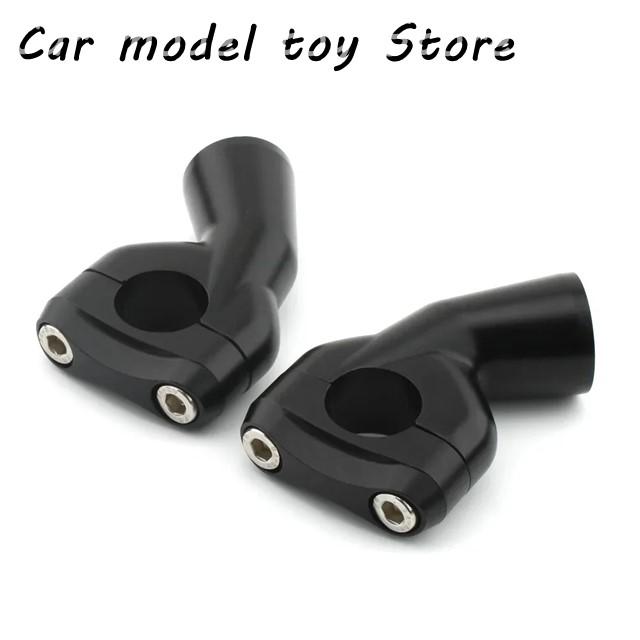 【並行輸入品】トライアンフ  ハンドルバー ライザー クランプ アダプター リフト 30 MM  ブラック ボンネビル T100 T120 スピー_4