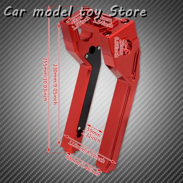 【並行輸入品】ハーレー ハンドル クランプ ライザー 10インチ バイクソフテイルストリートボブ FXDB スポーツグライド FLSB FXST_5