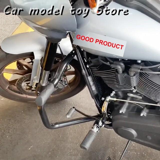 【並行輸入品】ハーレー ソフテイルローライダーストリートボブFXLR FXDB FXST FXFB 18-UP フットペグレストブラックアルミバ_4