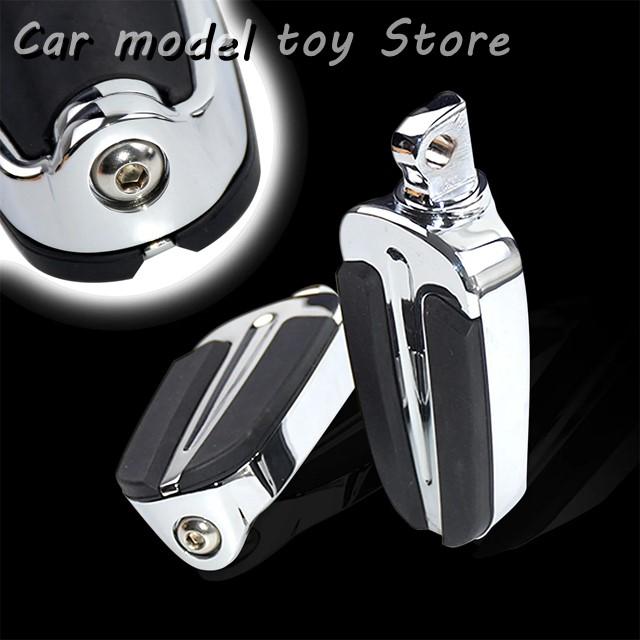 【並行輸入品】ハーレー  バイクツーリングダイナソフテイルスポーツスターXLブレークアウト汎用スリップストリームフットペグフットレストシフターシフの画像