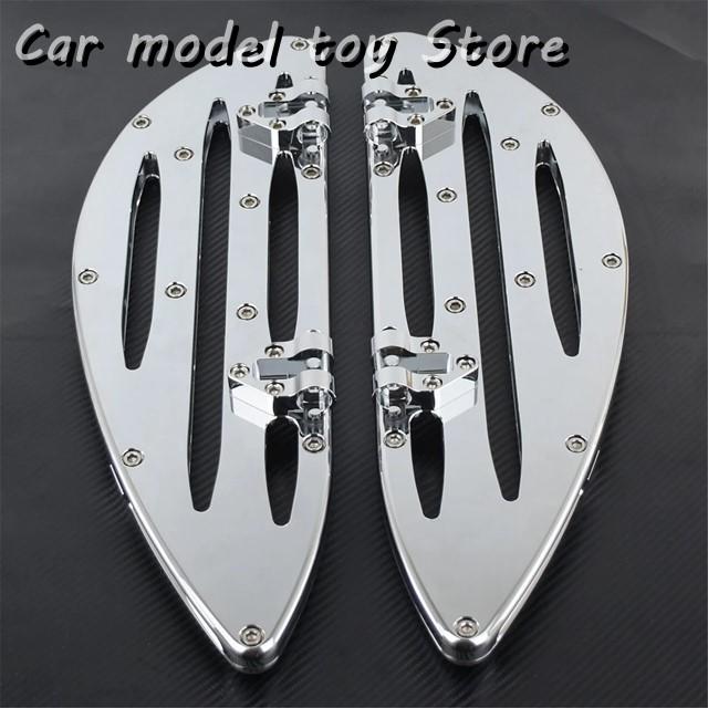 【並行輸入品】ハーレー バイククロムドライバーフロアボードフットペグフロントフィート板つま先シフト・レバーブレーキツーリングソフテイル FL パ_3
