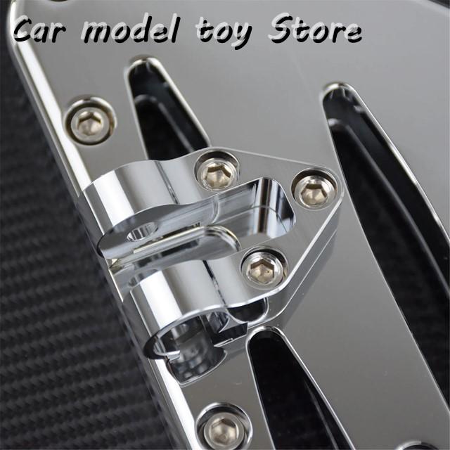 【並行輸入品】ハーレー バイククロムドライバーフロアボードフットペグフロントフィート板つま先シフト・レバーブレーキツーリングソフテイル FL パ_4
