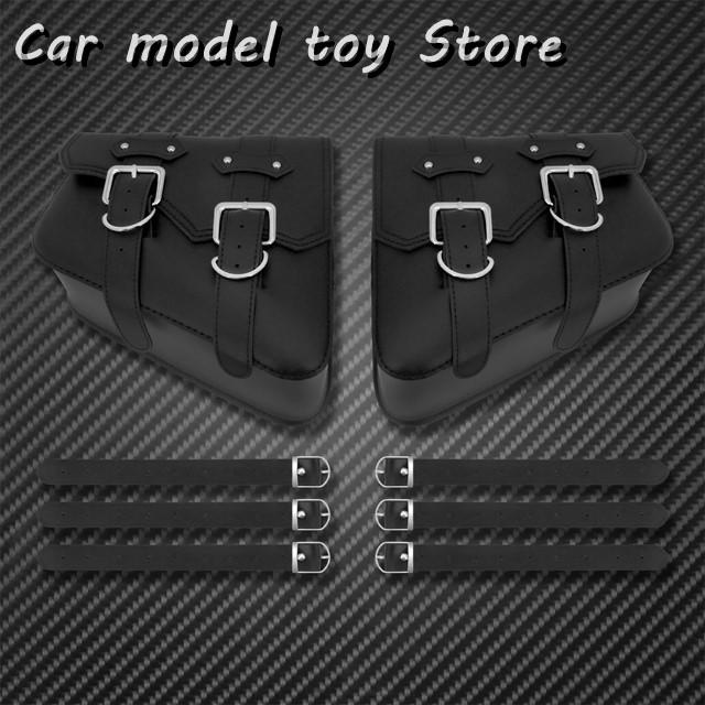 ブランド登録なし - 【並行輸入品】ハーレー  自動二輪車 PU 革サドル 御徒面子球歴左 + 右寄り物の具 御徒面子 黒いこと/赤銅色  運動競技はやりっ子 XL 883 1